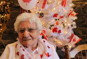 Mina Dodge, a resident of Alderwood Estates Retirement Home in Witless Bay was one of five residents who were able to vote during the referendum that allowed Newfoundland to become part of Canada in 1949.