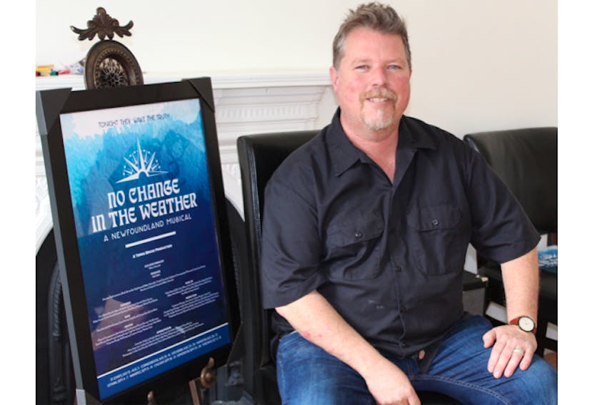 Bob Hallett, a musician, author and entrepreneur, is the producer of the musical "No Change In The Weather," which has sold out shows in St. John's and will tour the country.