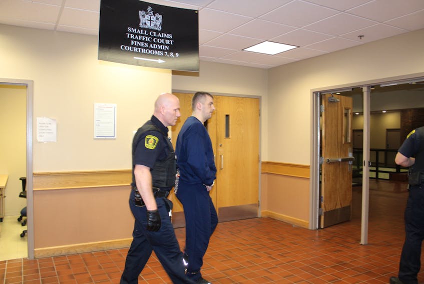 Gary Thomas Hennessey at provincial court in St. John’s on Friday.