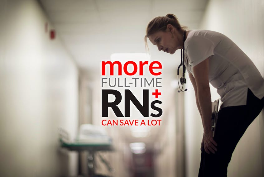 Exhaustion and mental fatigue are only two of the many problems being experienced by registered nurses in this province.