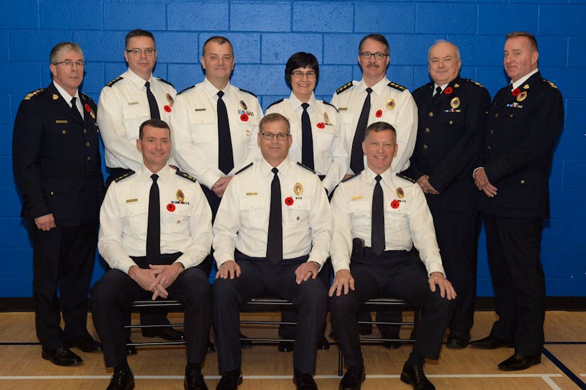 The Royal Newfoundland Constabulary held a ceremony Thursday announcing seven promotions for officers at RNC headquarters.