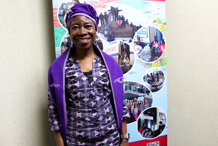 Lloydetta Quaicoe of Sharing Our Cultures is proud that the organization’s Canada 150 project was showcased in “What’s Your Story? A Canada 2017 Yearbook.”