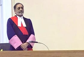 Justice Vikas Khaladkar in Newfoundland and Labrador Supreme Court Friday morning to hear testimony of a MUN student charged with attempted murder.