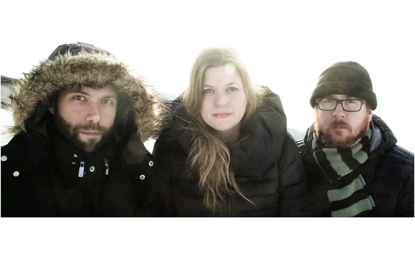 The Once — Andrew Dale, Geraldine Hollett and Phil Churchill – will be onstage at the St. John’s Arts and Culture Centre Saturday evening.