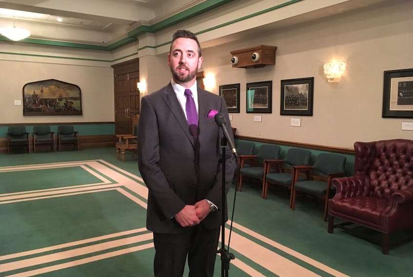 Ashley Fitzpatrick/The Telegram  — Andrew Parsons, minister of justice and public safety, is looking at a new way for people to pay off huge outstanding fines.