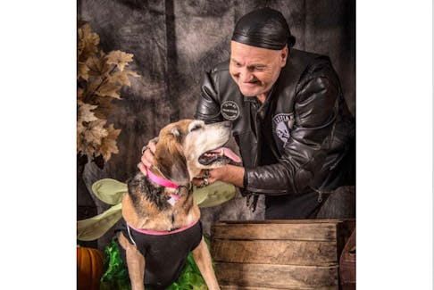 Submitted photo — Girlie has been adopted by Ken Wells, after over two years in search of a family.