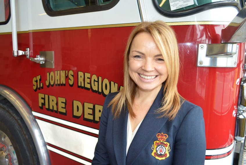 Sherry Colford is the new chief of the St. John's Regional Fire Department.