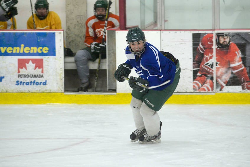 Lindsay Johnston is in her fourth season with the UPEI Panthers women's hockey team.