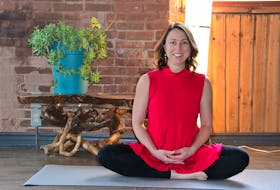 Samantha Sambrooke, owner of the Maritime Yoga College, says an all-woman Sunday yoga class has chosen Anderson House for its Yoga for Charity donations.  ©THE GUARDIAN