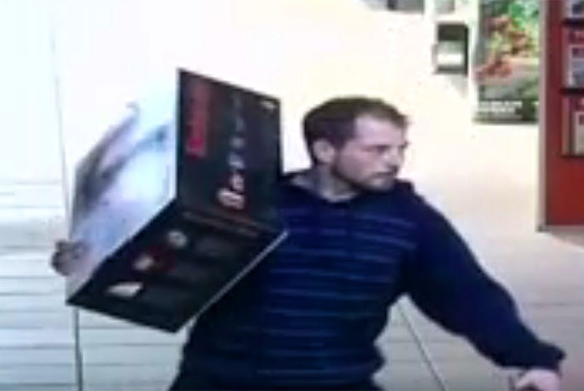 Charlottetown Police Services is asking for tips on who is shown on store video.  ©THE GUARDIAN