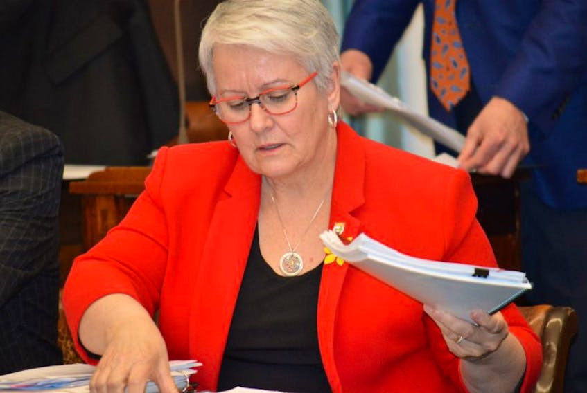 Paula Biggar, minister responsible for the Status of Women, answered concerns over response times with the P.E.I. Rape and Sexual Assault Centre hotline during question period Thursday and Friday. 