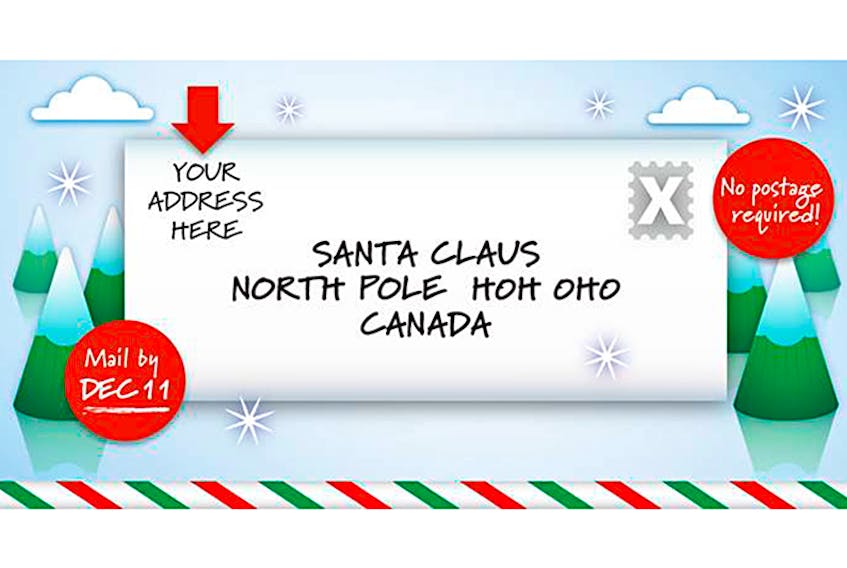 Letters to Santa.  ©THE GUARDIAN - Special to The Guardian by Canada Post