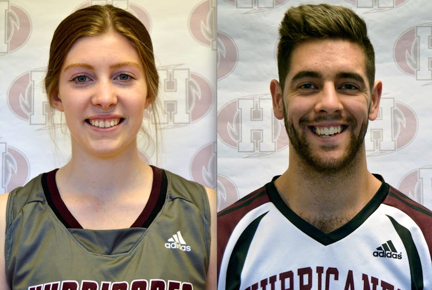 Lexi MacInnis and Gordon Vetch are this week's Holland College Hurricanes athletes of the week.