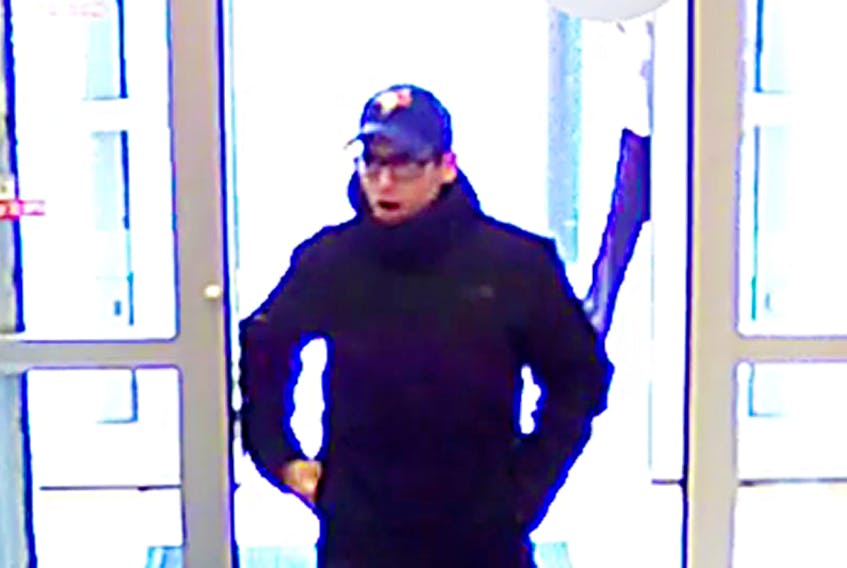 Charlottetown Police Services is asking for help in finding the name of the person seen on this image from video.  ©THE GUARDIAN - Charlottetown Police Services.