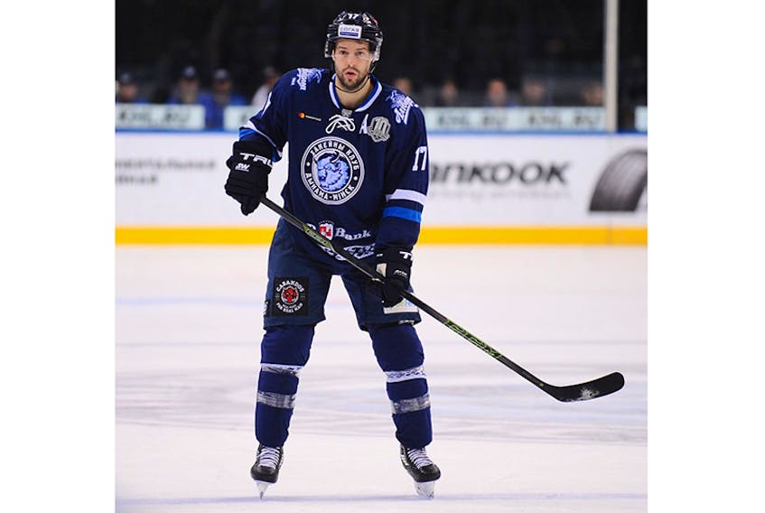 Marc-Andre Gragnani is a defenceman with HC Dinamo Minsk of the KHL. The former P.E.I. Rocket will play for Canada at the Olympics. HC Dinamo Minsk photo
