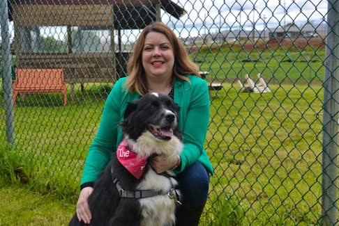Jennifer Harkness, development manager at the P.E.I. Humane Society, thanks the public for being patient during the construction process that has seen the dog park closed for the past year. Harkness says plans are in place to re-open the dog park June 23.
