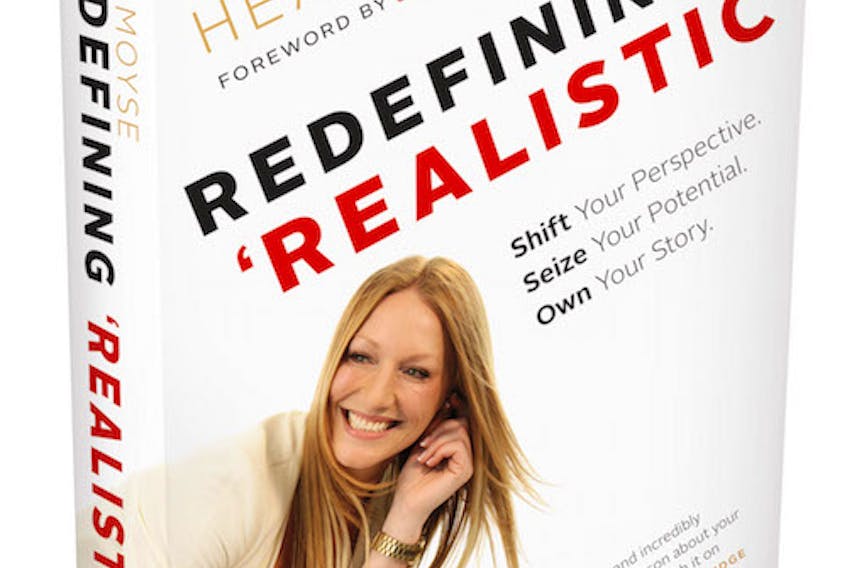 Heather Moyse’s first book, Redefining ‘Realistic: Shift your perspective. Seize your potential. Own your story., launched at Island stores on Dec. 11.