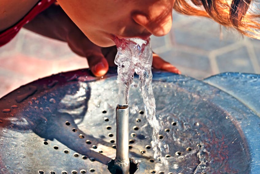 Water fountains will be installed at Orlebar Park and Connaught Square in Charlottetown- 123RF.