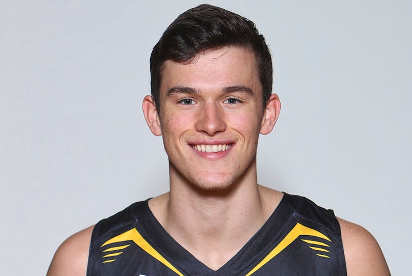 Sven Stammberger is a fifth-year forward with the Dalhousie Tigers men's basketball team. Submitted photo.
