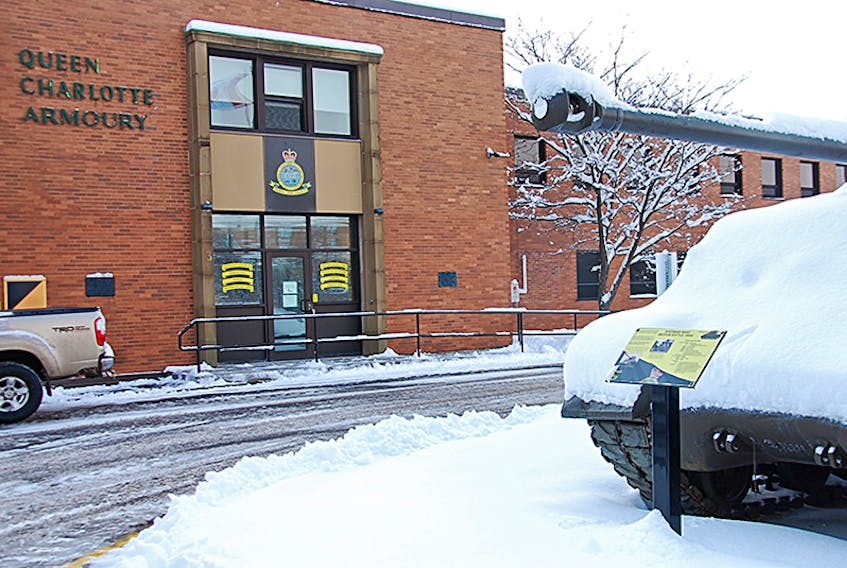 Former Charlottetown army cadet commanding officer Capt. Todd Bannister is facing six charges in a court martial trial that began Monday. Two of three alleged incidents are alleged to have occurred at Queen Charlotte Armoury in Charlottetown.  ©THE GUARDIAN