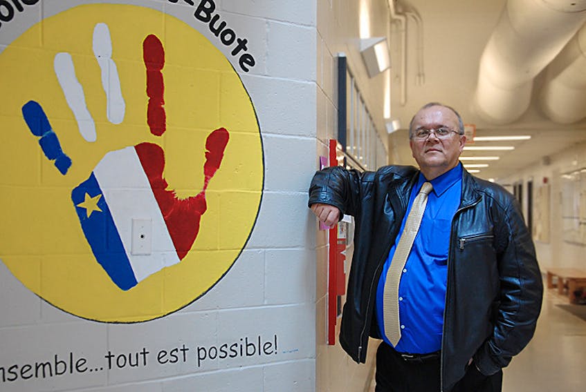 Emile Gallant, chairman of the French-language school board in P.E.I.  ©THE GUARDIAN