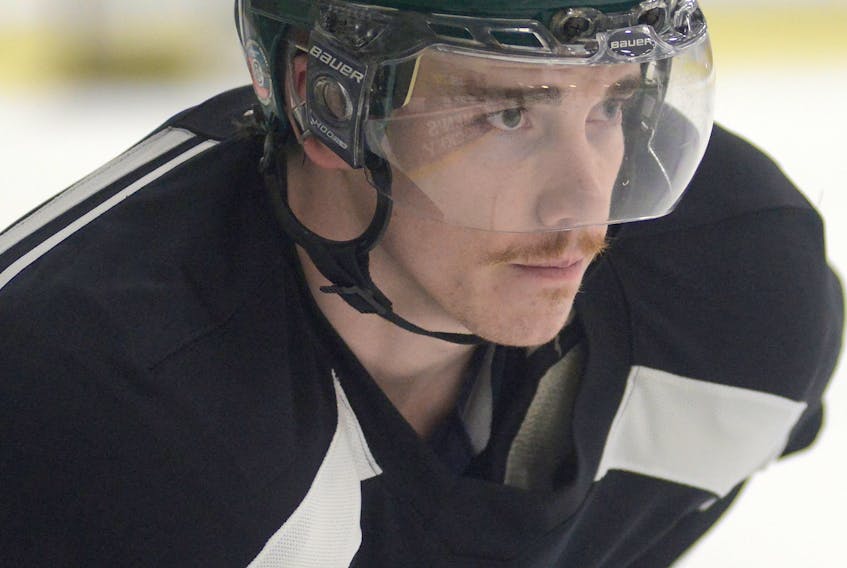 Ryan MacKinnon has played a key role for the UPEI Panthers this season. Jason Malloy/The Guardian