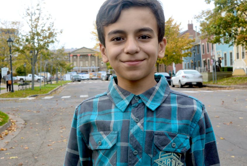 Twelve-year-old Charlottetown resident Basel Alrashdan is scheduled to share his family’s story of coming to Canada as Syrian refugees with the U.N. on World Children’s Day.