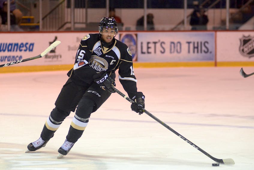 Pierre-Olivier (P.O.) Joseph is the captain of the Charlottetown Islanders. Jason Malloy/The Guardian