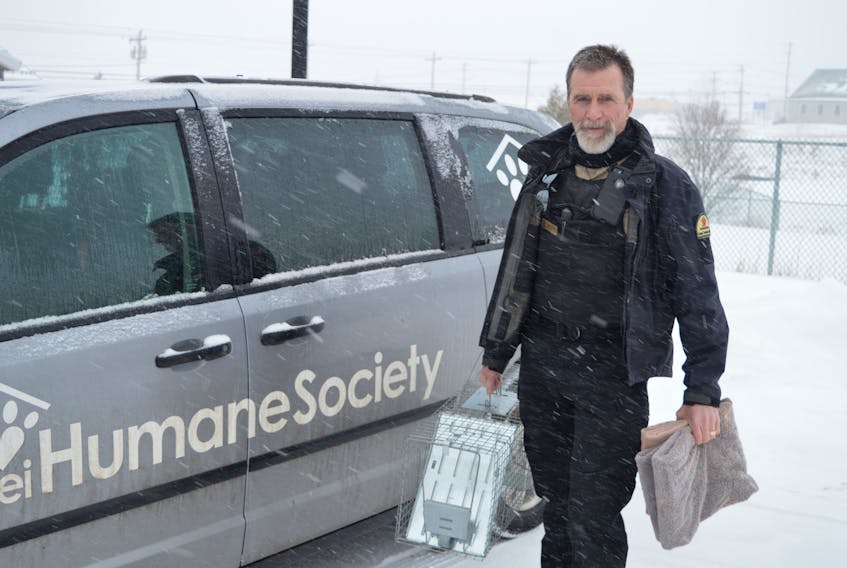 Mike Gilbertson is one of three full-time animal protection officers with the P.E.I. Humane Society. With the help of a couple of relief officers they handle about 1,000 cases per year.