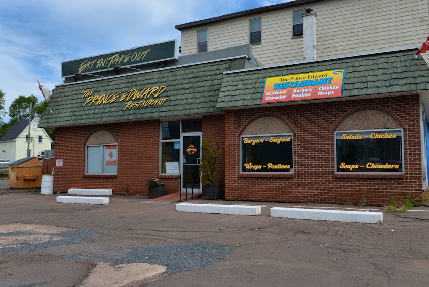 The Prince Edward Restaurant in Charlottetown closed in July.