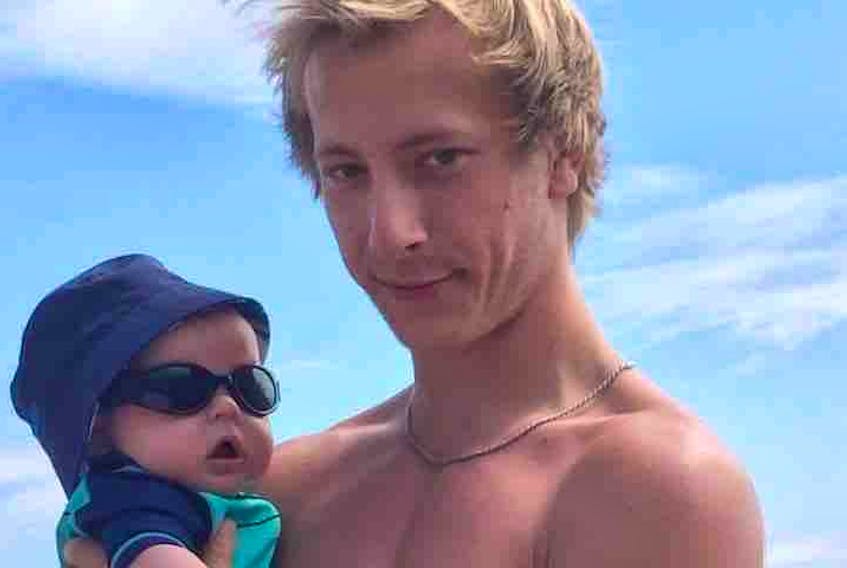 A GoFundMe campaign has been set up for the family of Cody Robert MacLean (pictured here with his son) who died in Charlottetown Feb. 5.