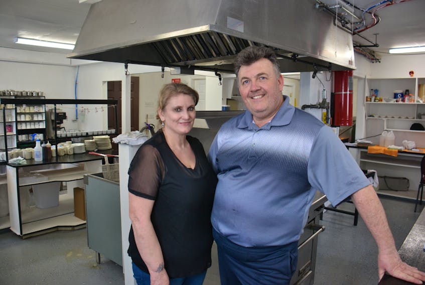 Amanda and Ian Newman, originally from East London, U.K., opened the Route 2 Diner near Hazelgrove on March 25.