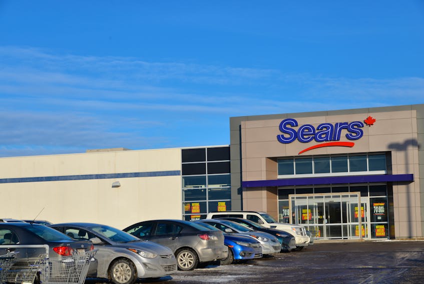 Monday was the last day for merchandise sales at the Sears store in Charlottetown.