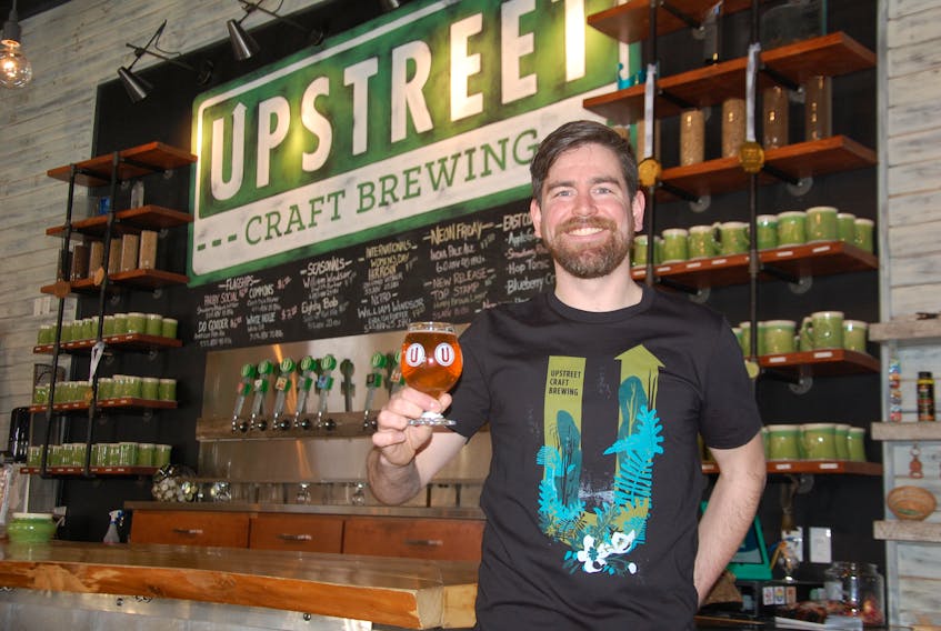 Kyle Lutz, sales manager with Upstreet Craft Brewing in Charlottetown, says the first P.E.I. Craft Brewing Week, running June 1-8, will showcase all the “great products’’ being made in Island microbreweries.