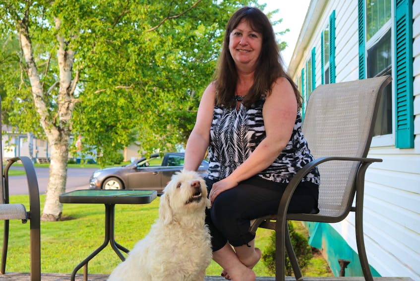 Kim Anderson, who lives at Parkwood Estates, says she has had close calls while entering the nearby intersection of Kensington Rd and Riverside Dr. She wants candidates in Charlottetown-Hillsborough to address safety concerns with the intersection.