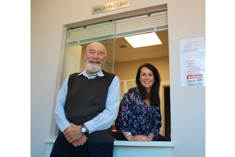 Ian Dennison and Lisa Gallant, who are with South Shore Health and Wellness, are excited with the prospect of a new collaborative care facility in Crapaud meeting many health needs of thousands of area residents.