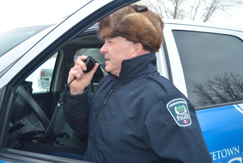 Const. Ron Kennedy, Charlottetown Police Services, will soon be using a new radio system after city council voted Monday to approve one that will enable city police to contact the RCMP or any municipal police force across the province with the click of their radio. Right now, dispatch would have to patch the officer through. Soon, they’ll be able to do it on their own.