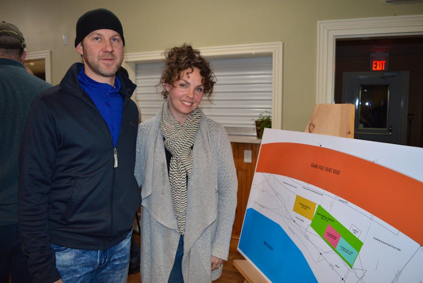Brendan and Melissa Boudreau of Cymbria are concerned about property value and the environment went it comes to a proposed storage facility along the North Shore. Raspberry Point Oyster Company has submitted an application to build a two-storey building to facilitate on site processing and packing of oysters.