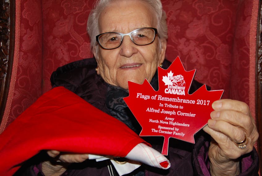 Melva Cormier, 89, of South Rustico was among several Islanders presented with honour plaques recently by Lt.-Gov. Antoinette Perry. (JIM DAY/THE GUARDIAN)