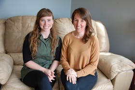 Blooming House co-founders Liz Corney, left, and Brynn Devine are thrilled to have been granted an extension until at least July 1 to continue operating a women’s shelter in Charlottetown with no charge for rent. They are exploring a permanent location for the shelter.