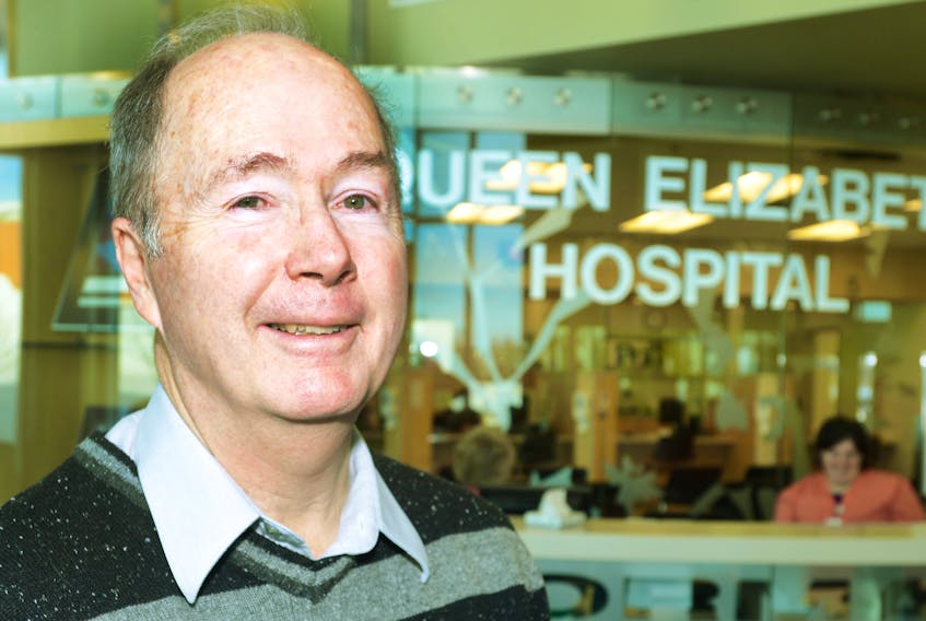 Dr. David Ashby is shown at the Queen Elizabeth Hospital.