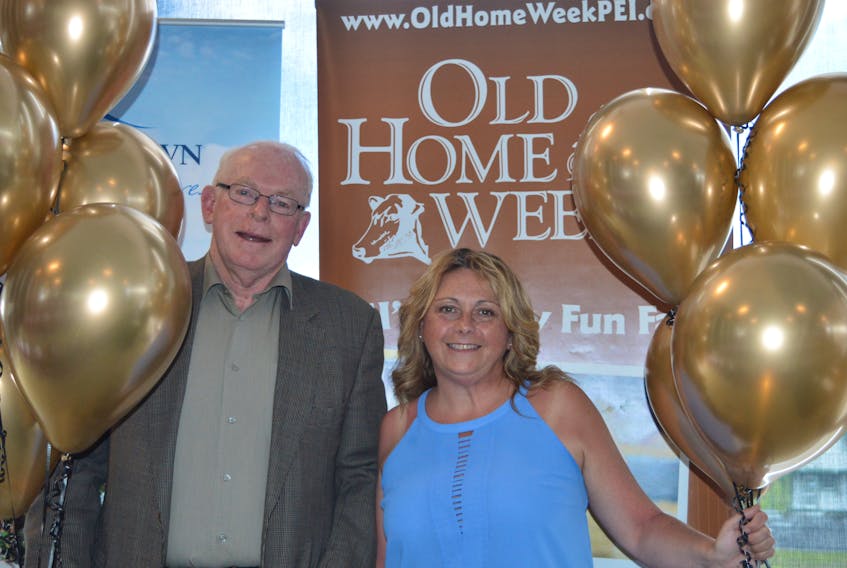 Ray Murphy, chairman of the Gold Cup Parade, and Sandra Hodder Acorn, co-ordinator for Old Week, released details Tuesday about the big annual summer event. Old Home Week runs Aug. 9-18.