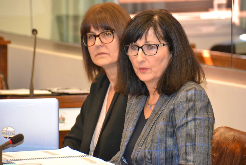 Jane MacAdam, auditor general, repeated a recommendation that additional information should be provided to members in the legislative assembly on government business enterprises.