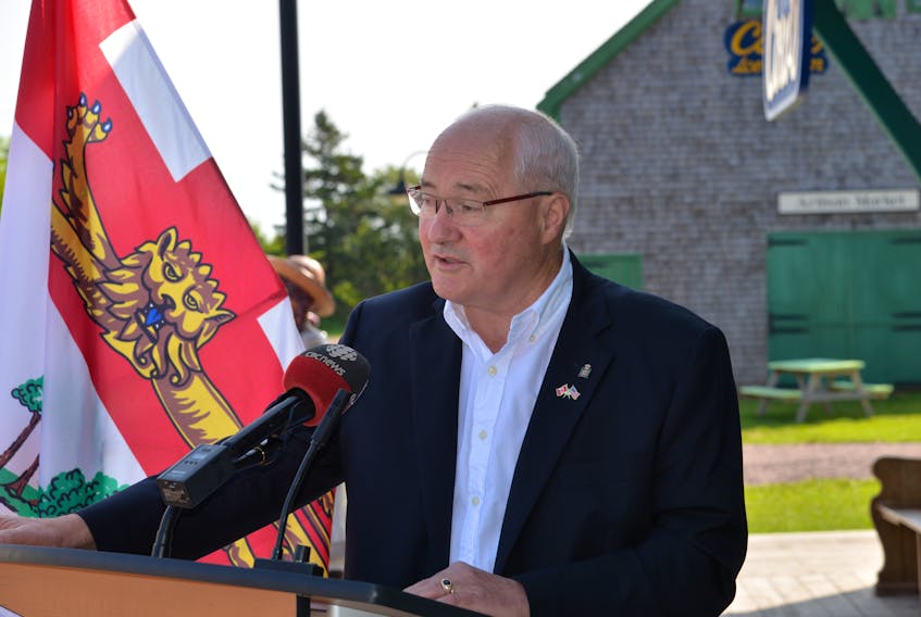 Malpeque MP Wayne Easter took part in an announcement Aug. 20 in Cavendish, P.E.I., announcing additional benefits and supports for seasonal workers.