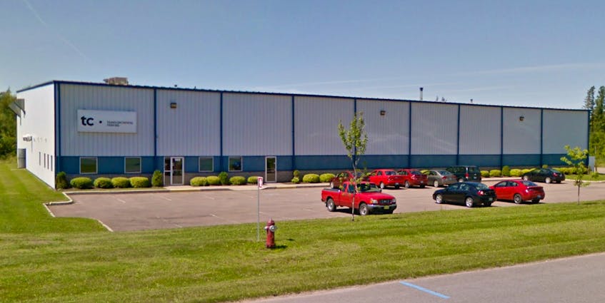 The Transcontinental printing plant in Borden-Carleton, P.E.I.
