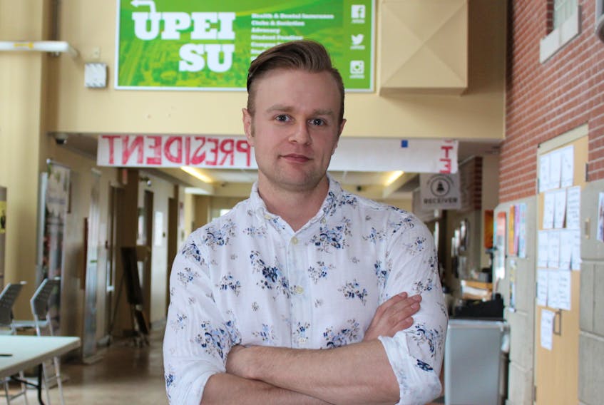 Justin Clory, a UPEI student, thinks the Love and Sex week recently held at the university fell short of being inclusive to all members of the LBGTQ+ community. Grace Gormley/