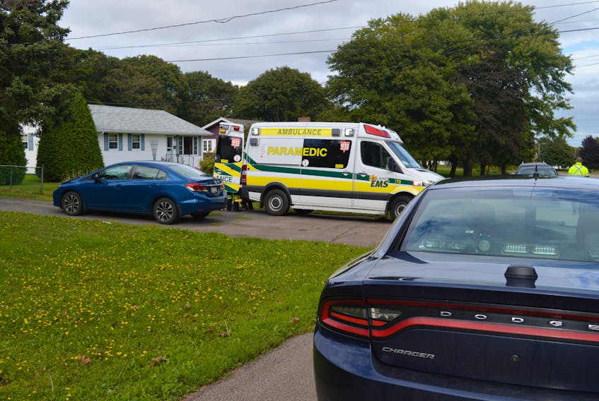 Charlottetown police and Island EMS responded to a residence Thursday, Sept. 27, 2018. Police said Friday the matter was connected to the ongoing investigation into an alleged infanticide case involving Shannon Dawn Rayner.