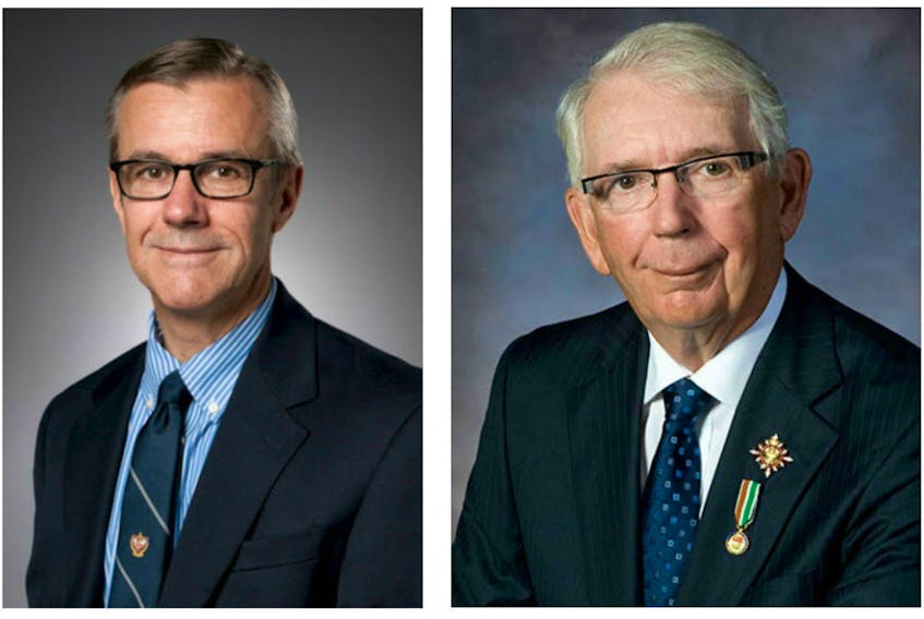 =Dr. Ian Robert Dohoo, left, and Frank Lewis have been appointed to the Order of Canada.