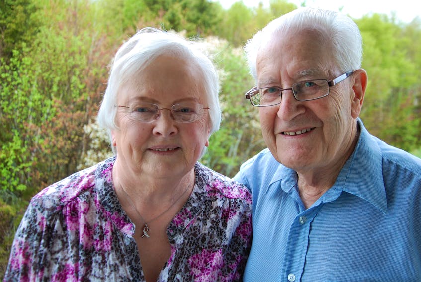 Lloyd Gates of Charlottetown and Angela Johnston Villard of Monticello have formed a close bond this year after realizing they both lost a loved one in the crash of a plane shot down in Germany during the Second World War.