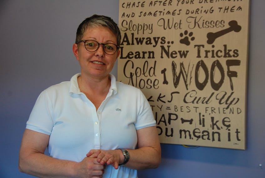 Nicola Ware, shelter manager of the P.E.I. Humane Society, says dogs are still put in peril if they are left in vehicles on hot days, even with the windows wound down.